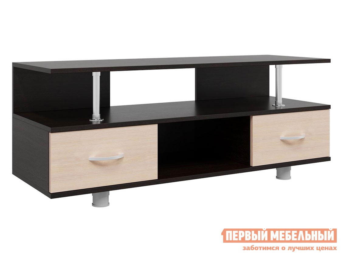 ТВ-тумба  Симпл Венге / Дуб Молочный