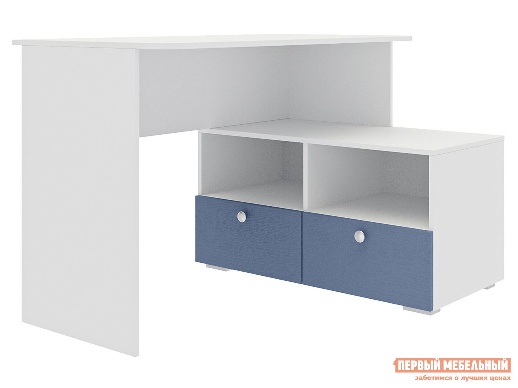 Детский письменный стол  ПМ-332.09 Белый / Дуб Адриатика