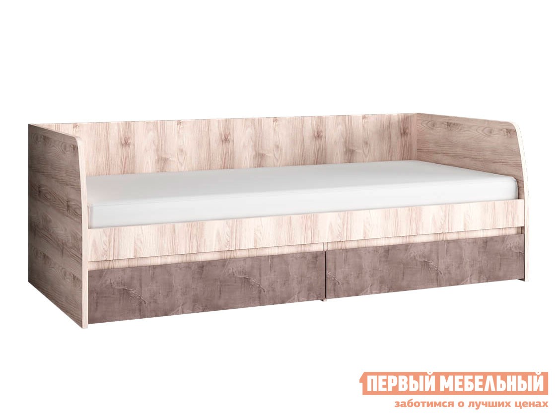 Односпальная кровать  Джаз Каштан Найроби / Оникс