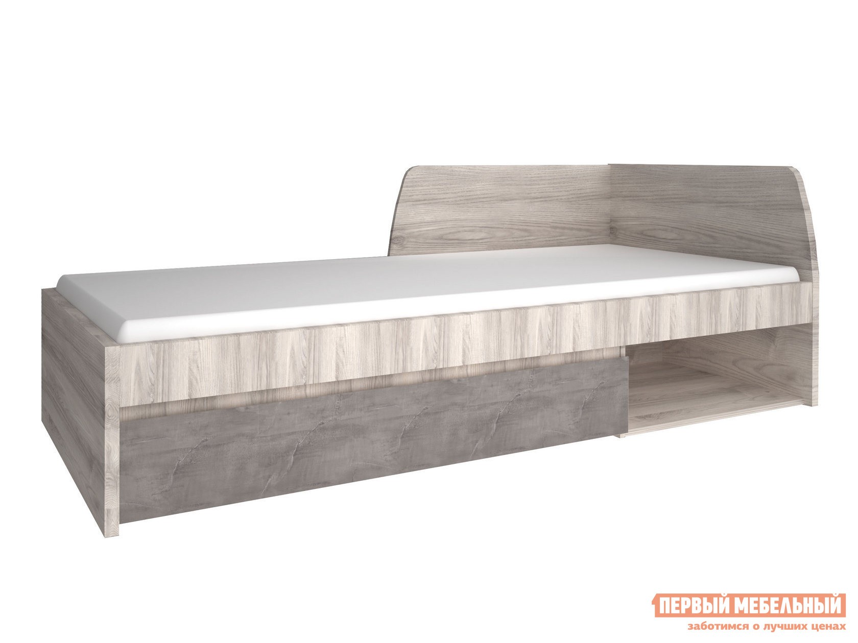 Односпальная кровать  Джаз Каштан Найроби / Оникс