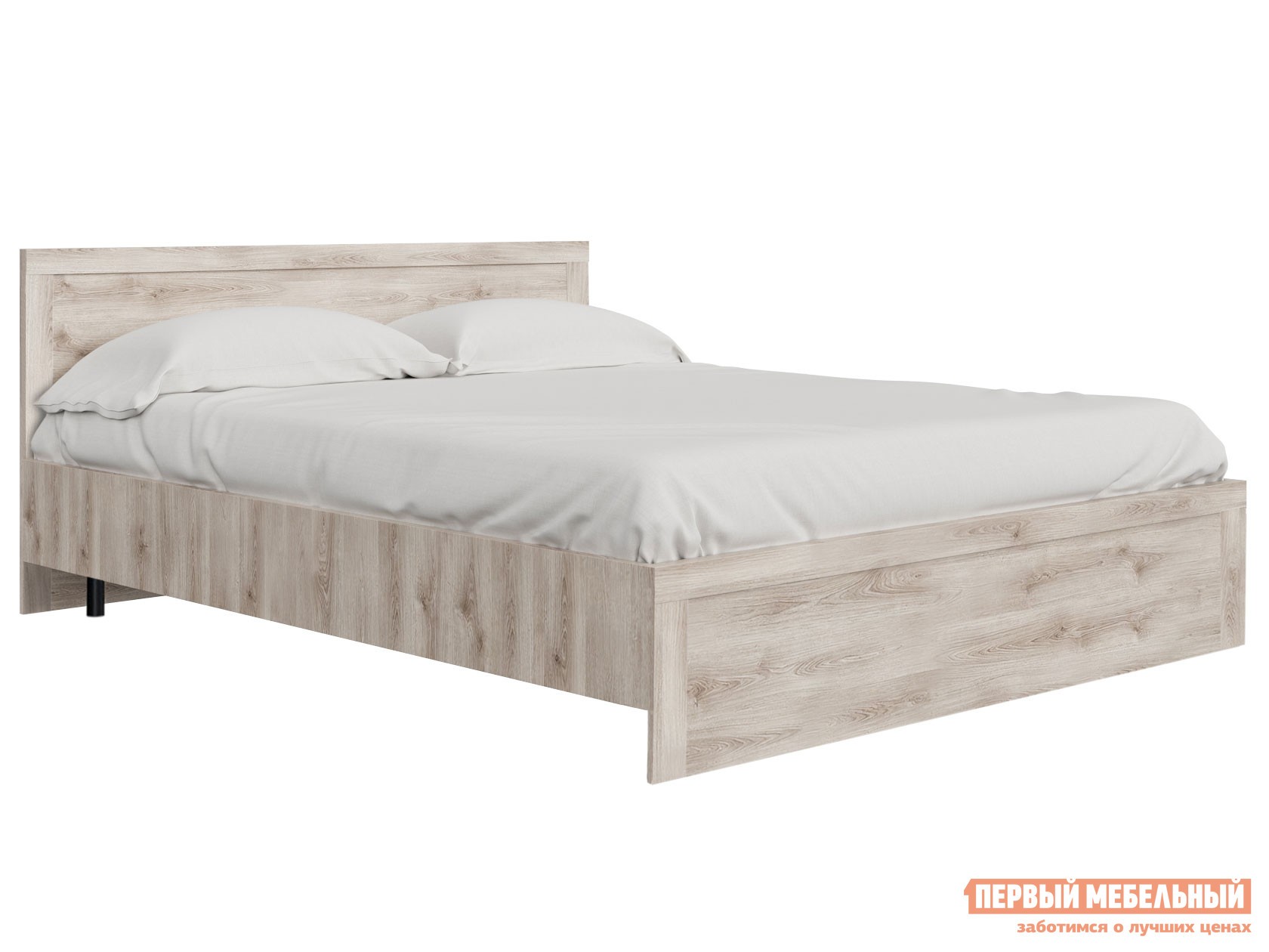 Односпальная кровать  Джаз Каштан Найроби, Без подъемного механизма, 140х200 см