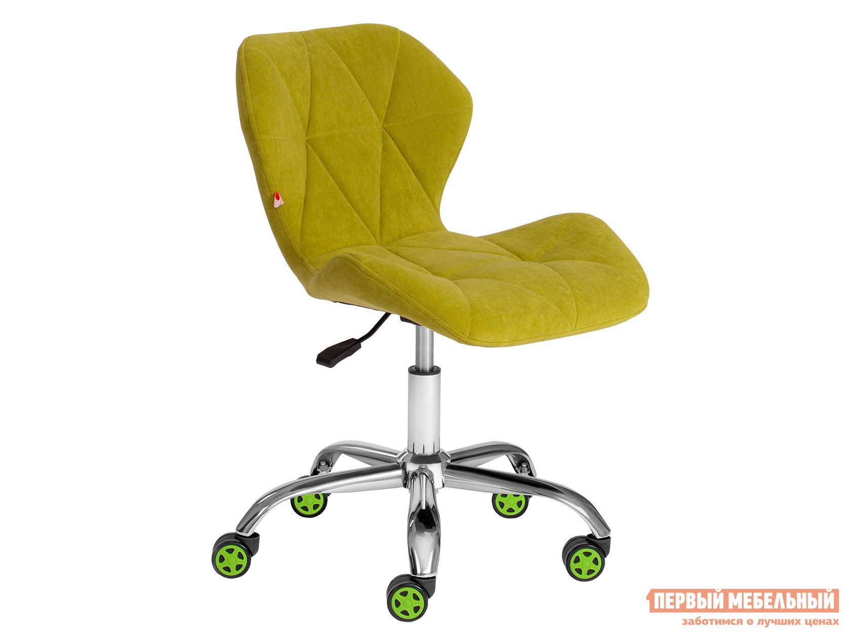 Офисное кресло  SELFI Оливковый, флок