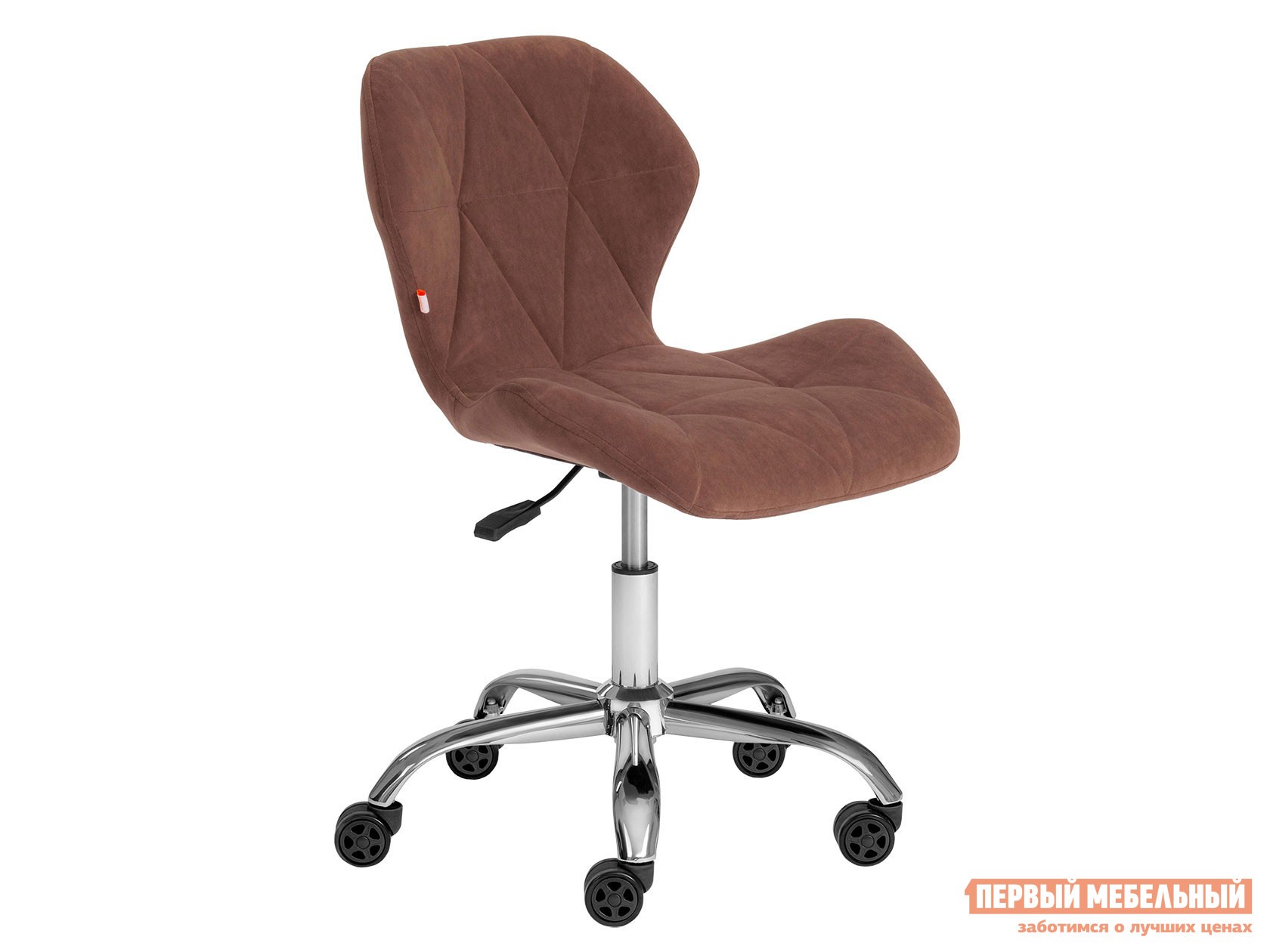 Офисное кресло  SELFI Коричневый, флок