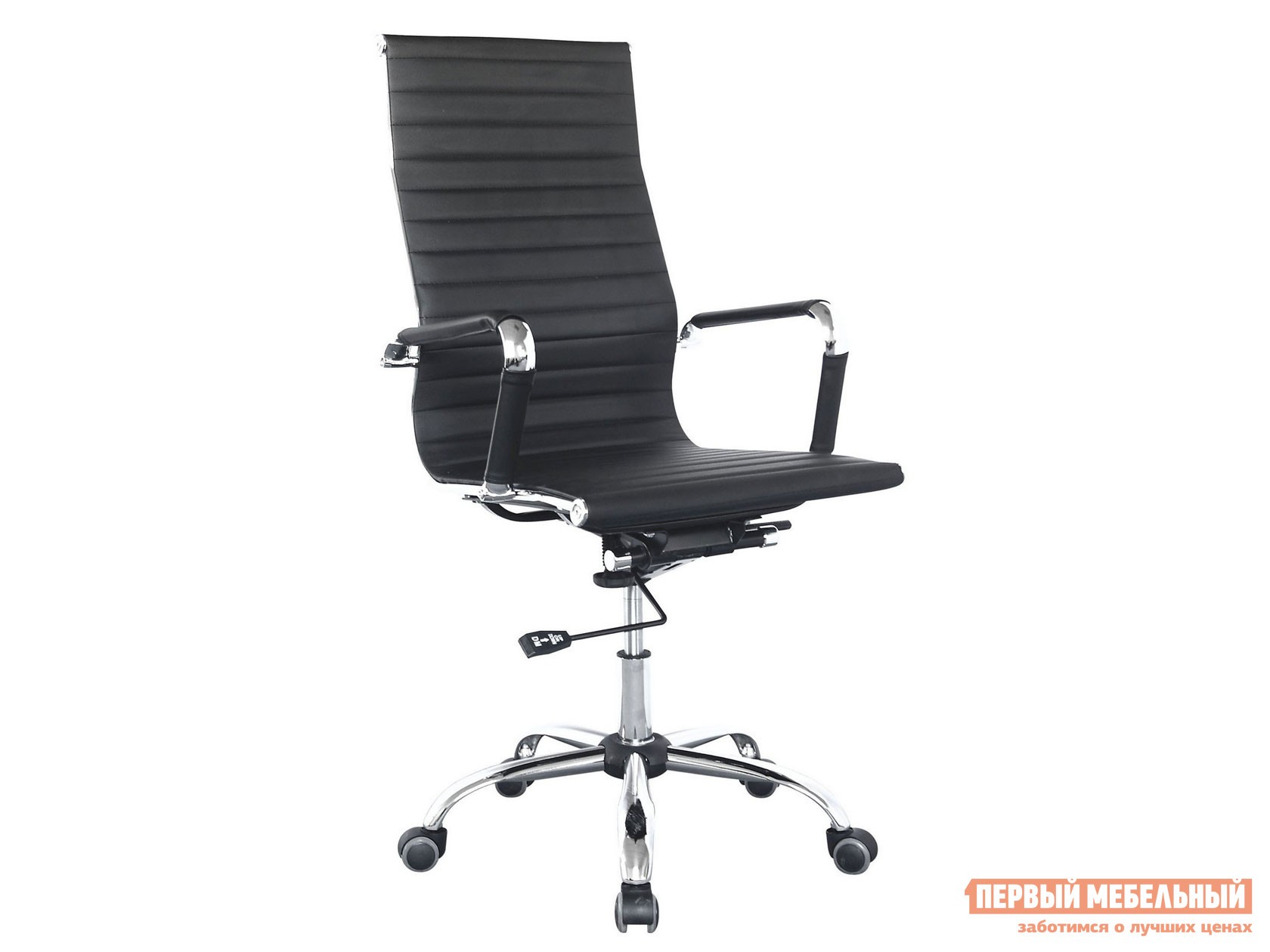 Офисное кресло  CH-883 Черный, экокожа