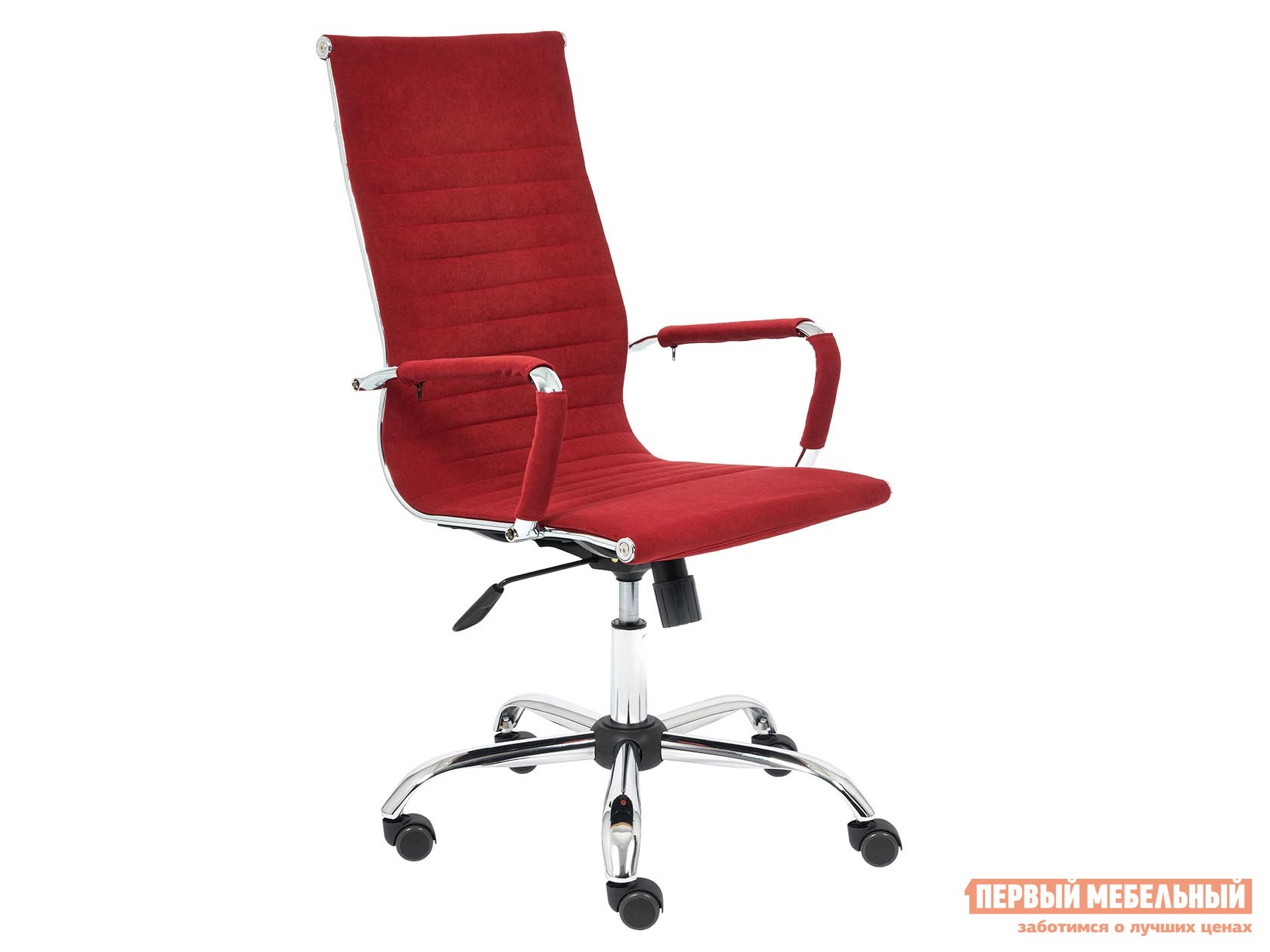 Офисное кресло  URBAN Бордовый, флок