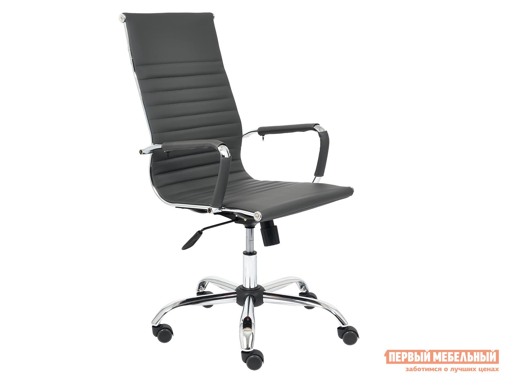 Офисное кресло  URBAN Темно-серый, иск.кожа