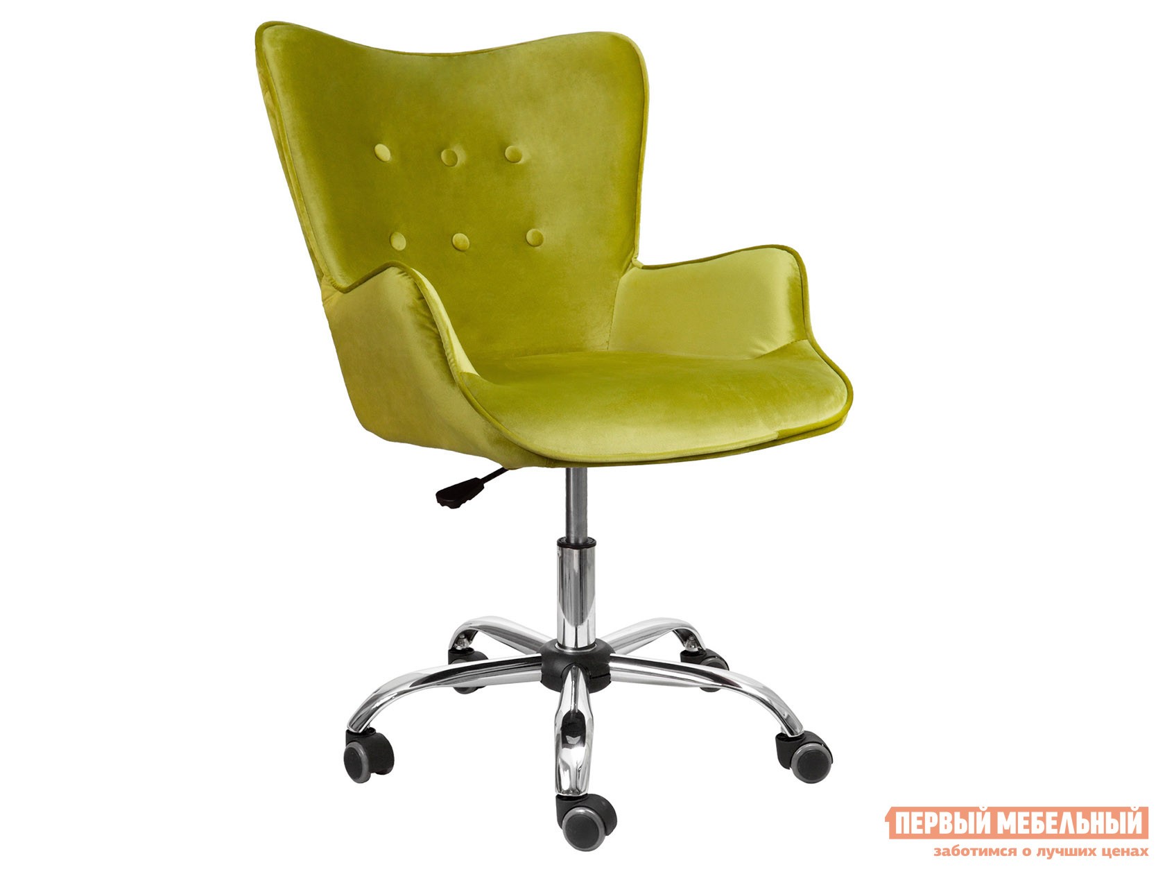 Офисное кресло  BELLA Оливковый, велюр