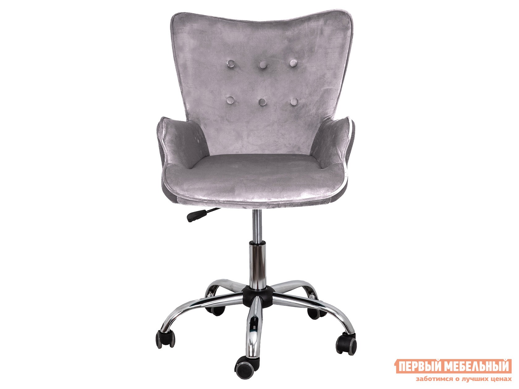 Офисное кресло  BELLA Серый, велюр