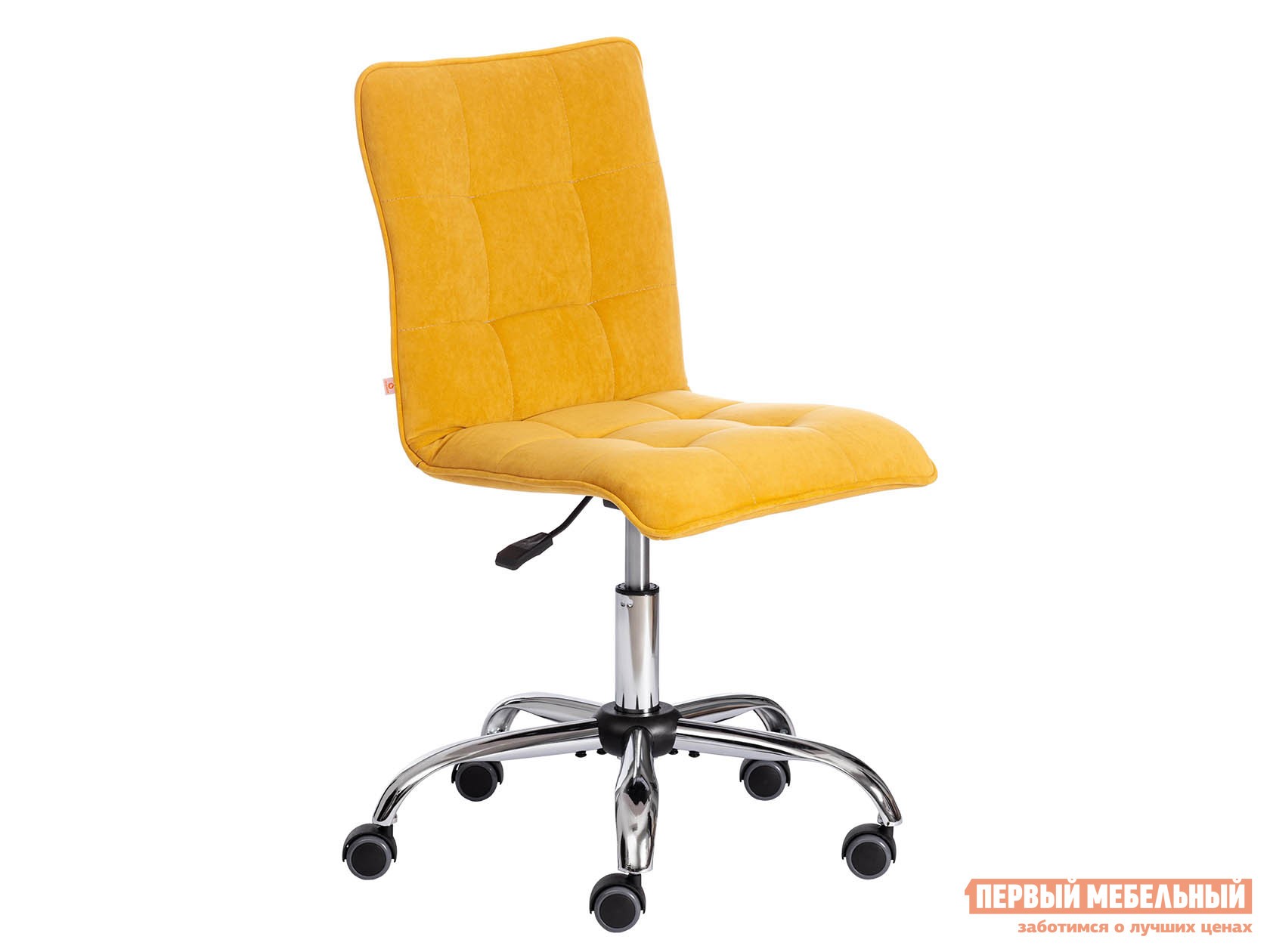 Офисное кресло  ZERO Горчичный, велюр