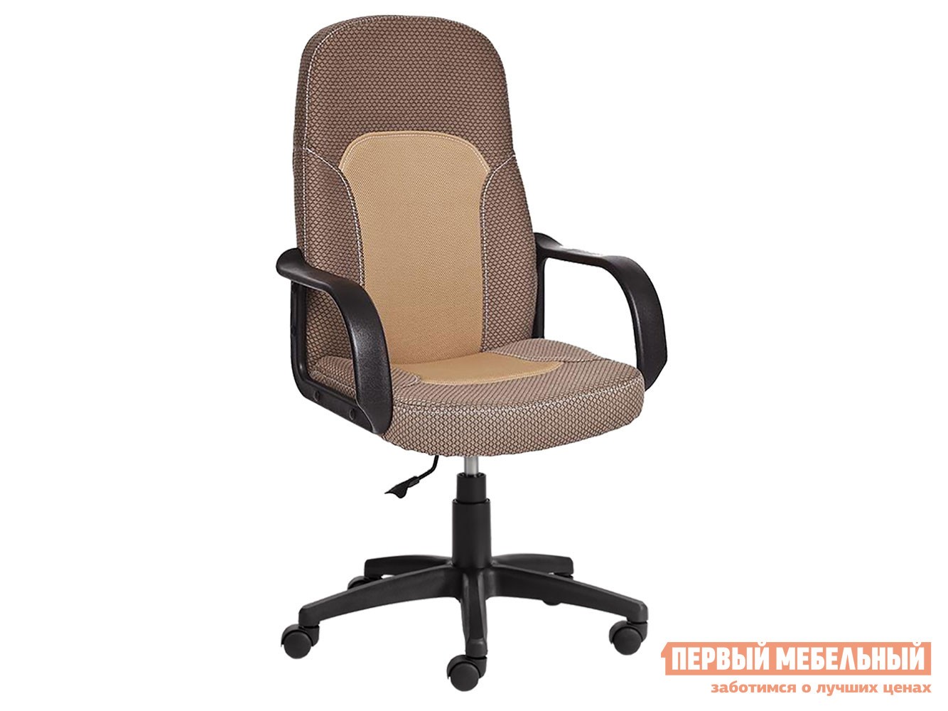 Офисное кресло  Parma Бежевый, ткань / Бронзовый, ткань