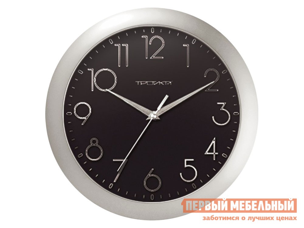 Часы  Димер Серебристый, пластик