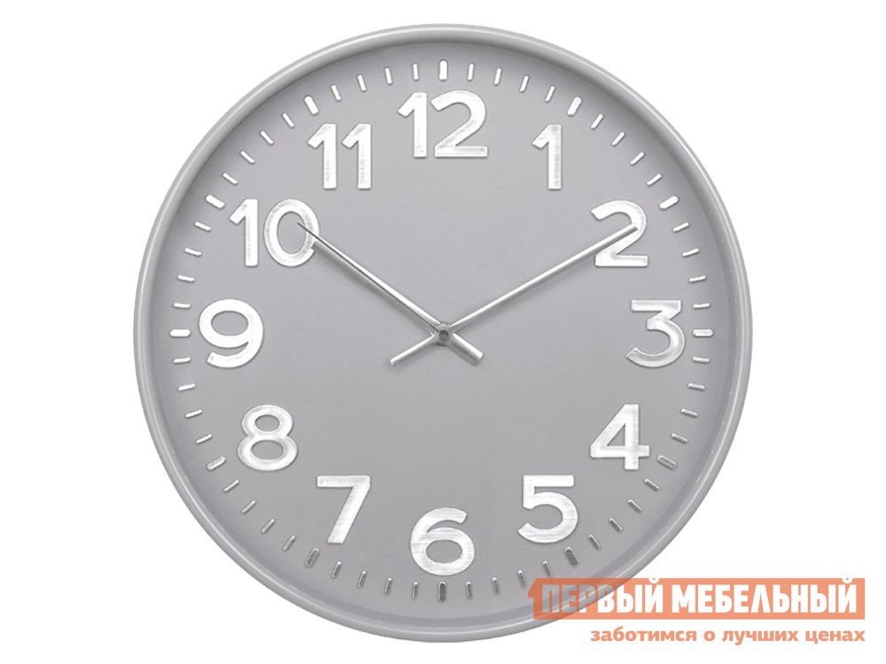 Часы  Силвер Серебристый, пластик