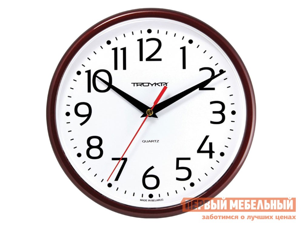 Часы  Бэнкс Бордовый, пластик