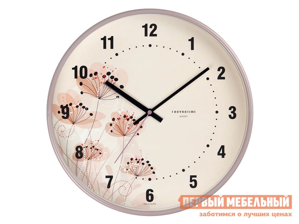 Часы  Саммер Сиреневый, пластик