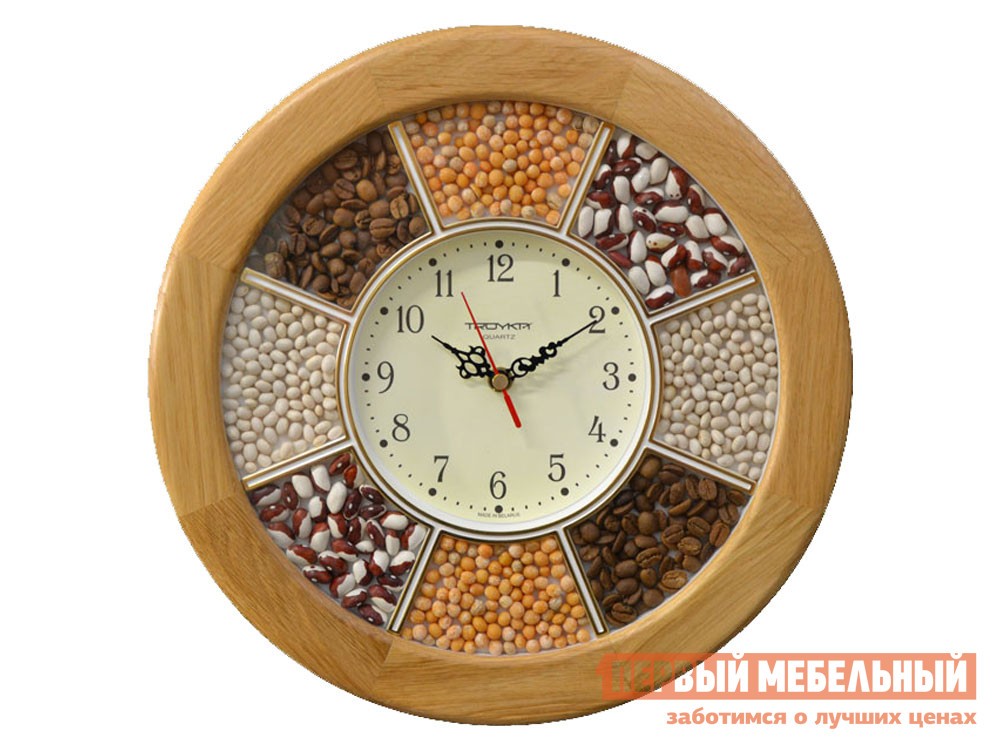 Часы  Ассорти Светлое дерево