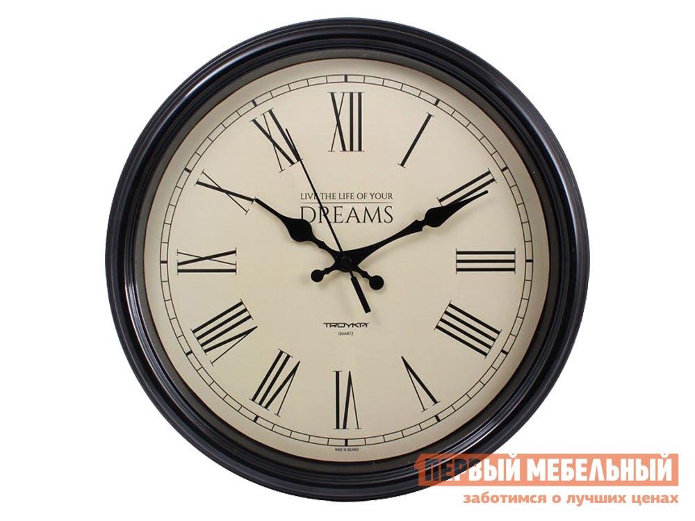 Часы  Элегия Коричневый, пластик