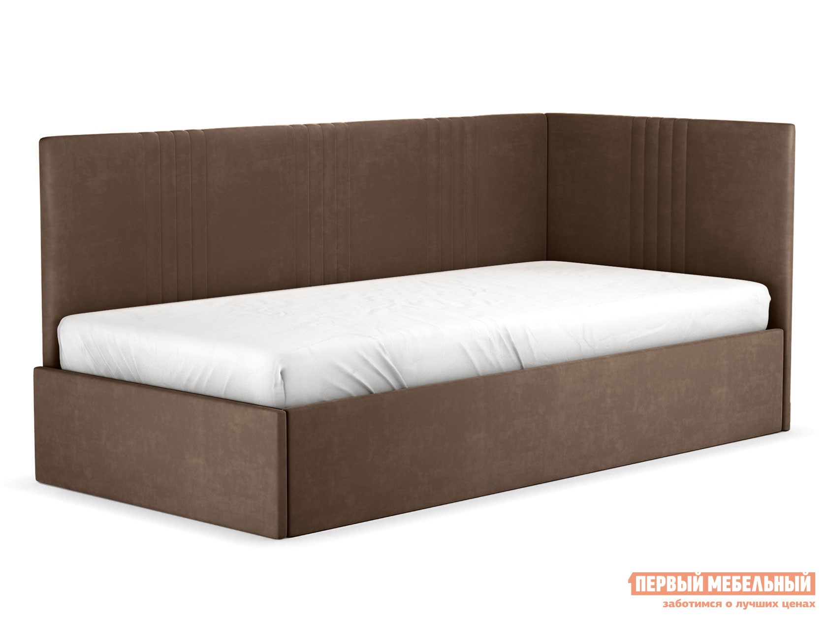 Тахта  Джейн ПМ Коричневый, велюр