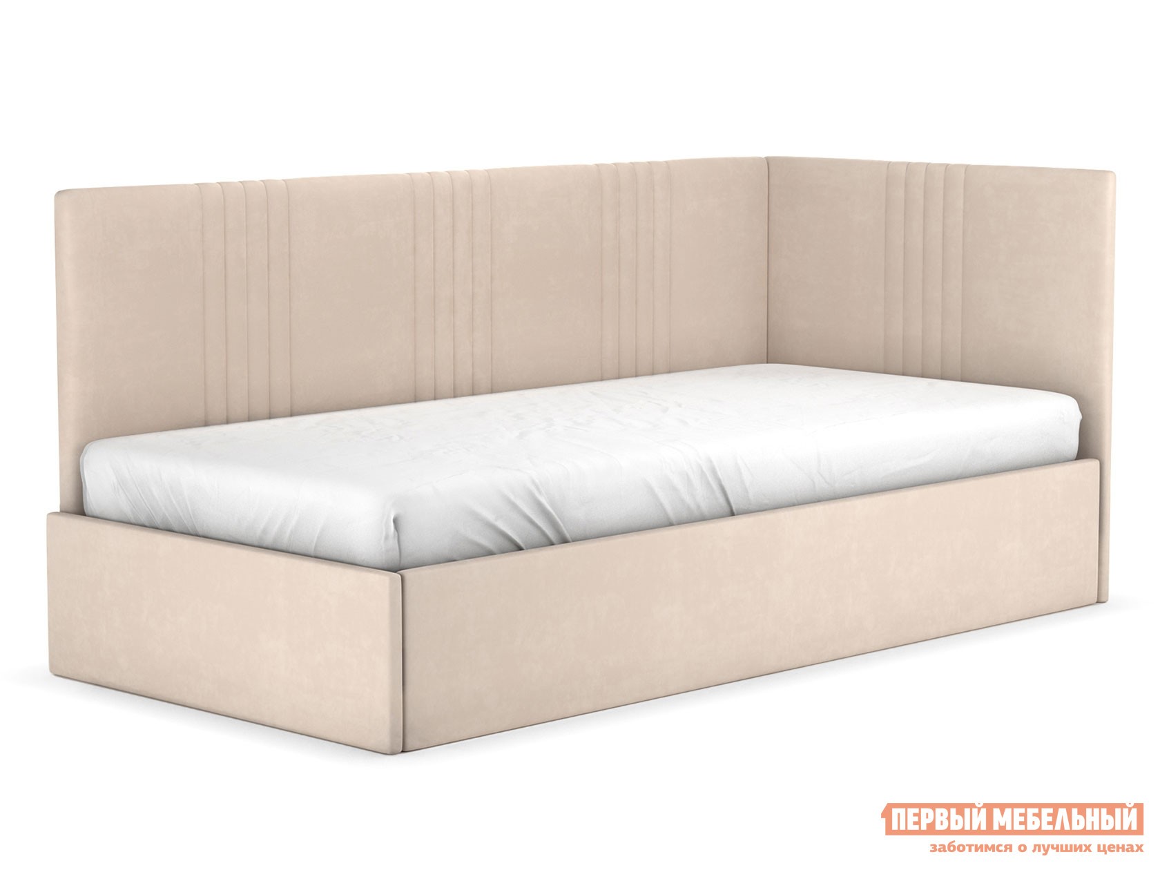 Тахта  Джейн ПМ Кремовый, велюр