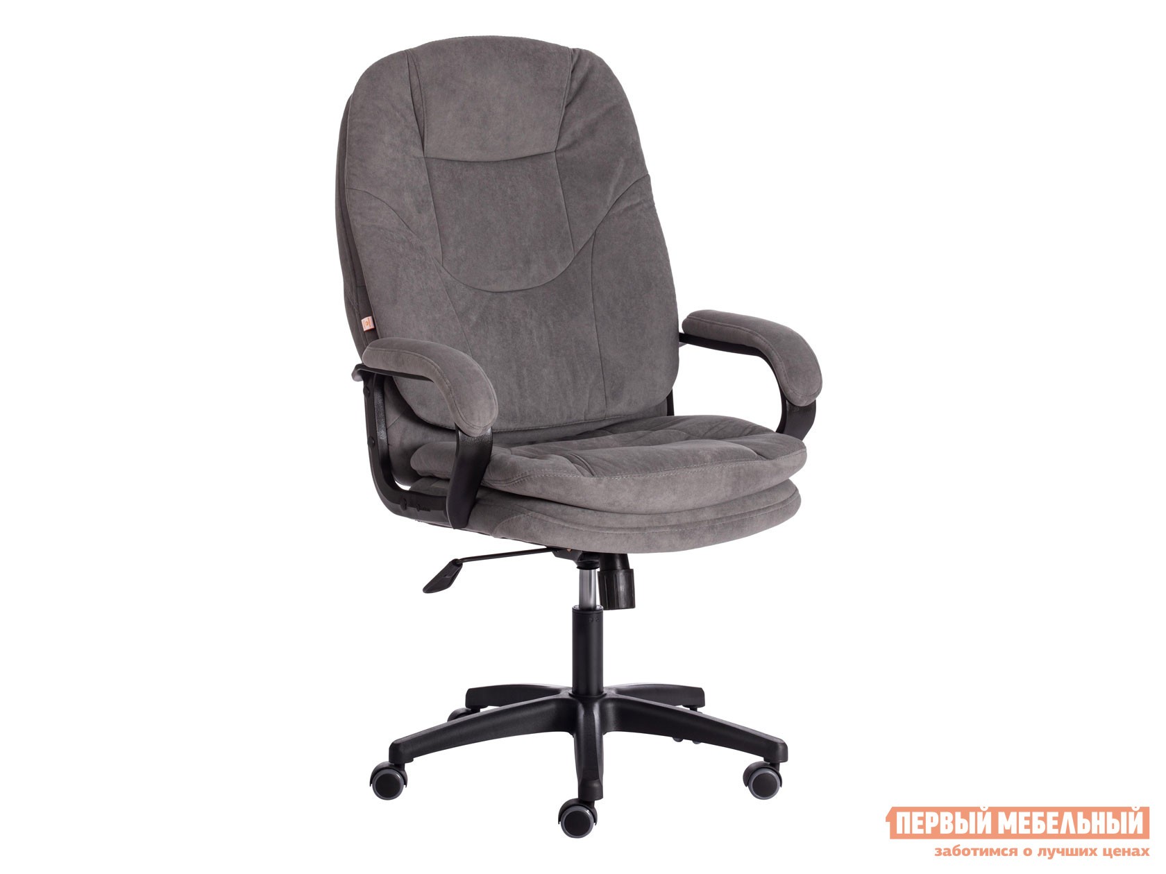 Кресло руководителя  COMFORT LT (22) Серый, флок