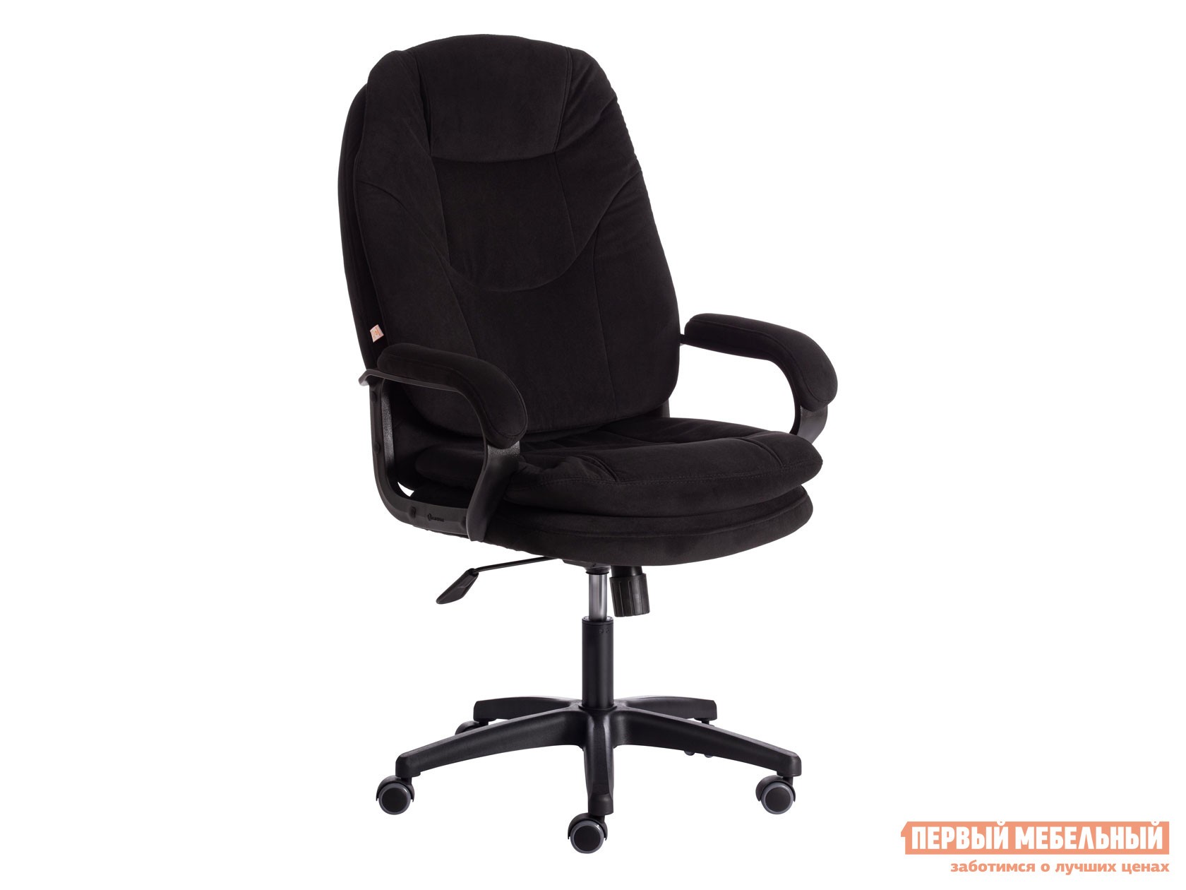 Кресло руководителя  COMFORT LT (22) Черный, флок