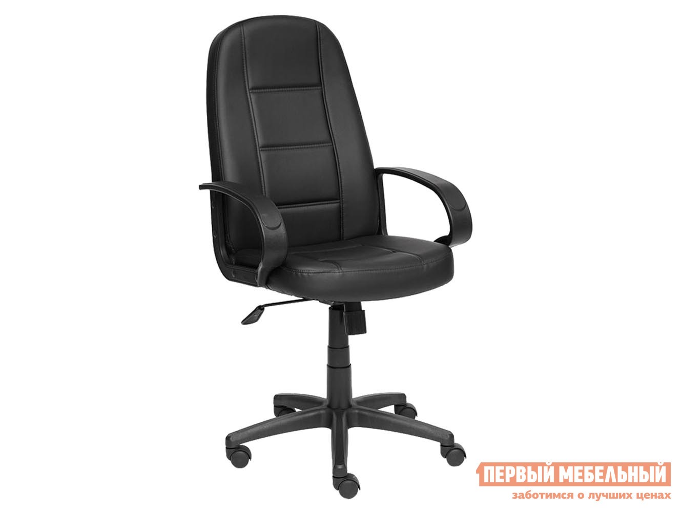 Кресло руководителя  СН747 Черный, иск. кожа