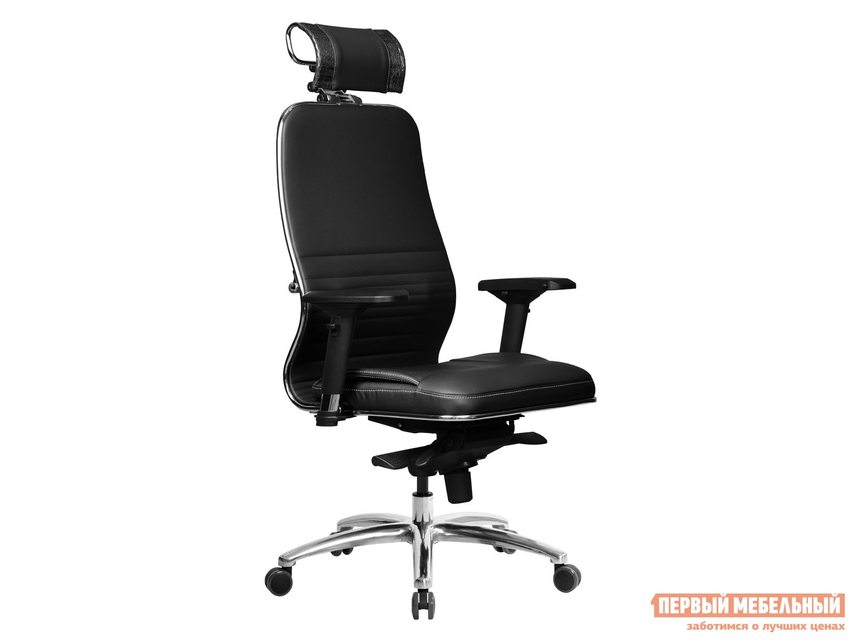 Кресло руководителя  Samurai KL-3.04 MPES Черный, экокожа