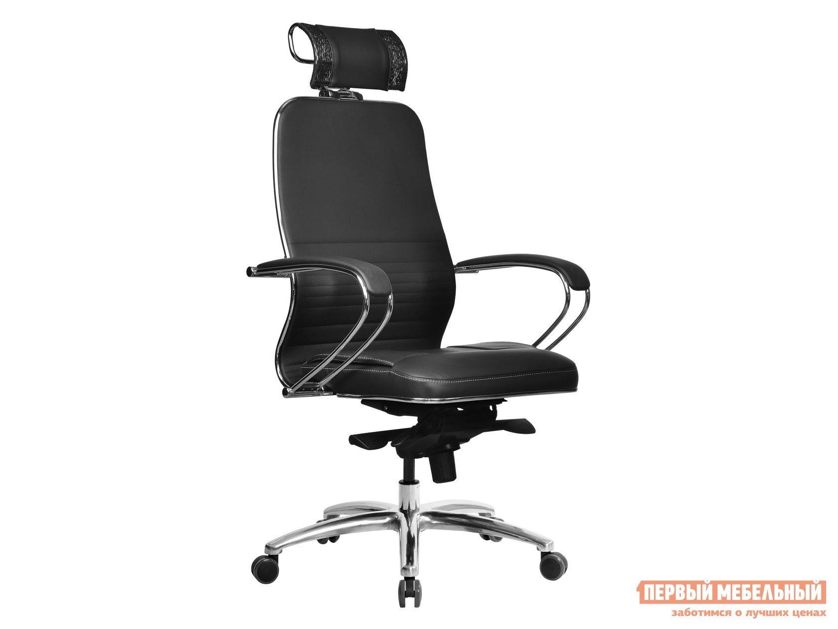 Кресло руководителя  Samurai KL-2.04 MPES Черный, экокожа