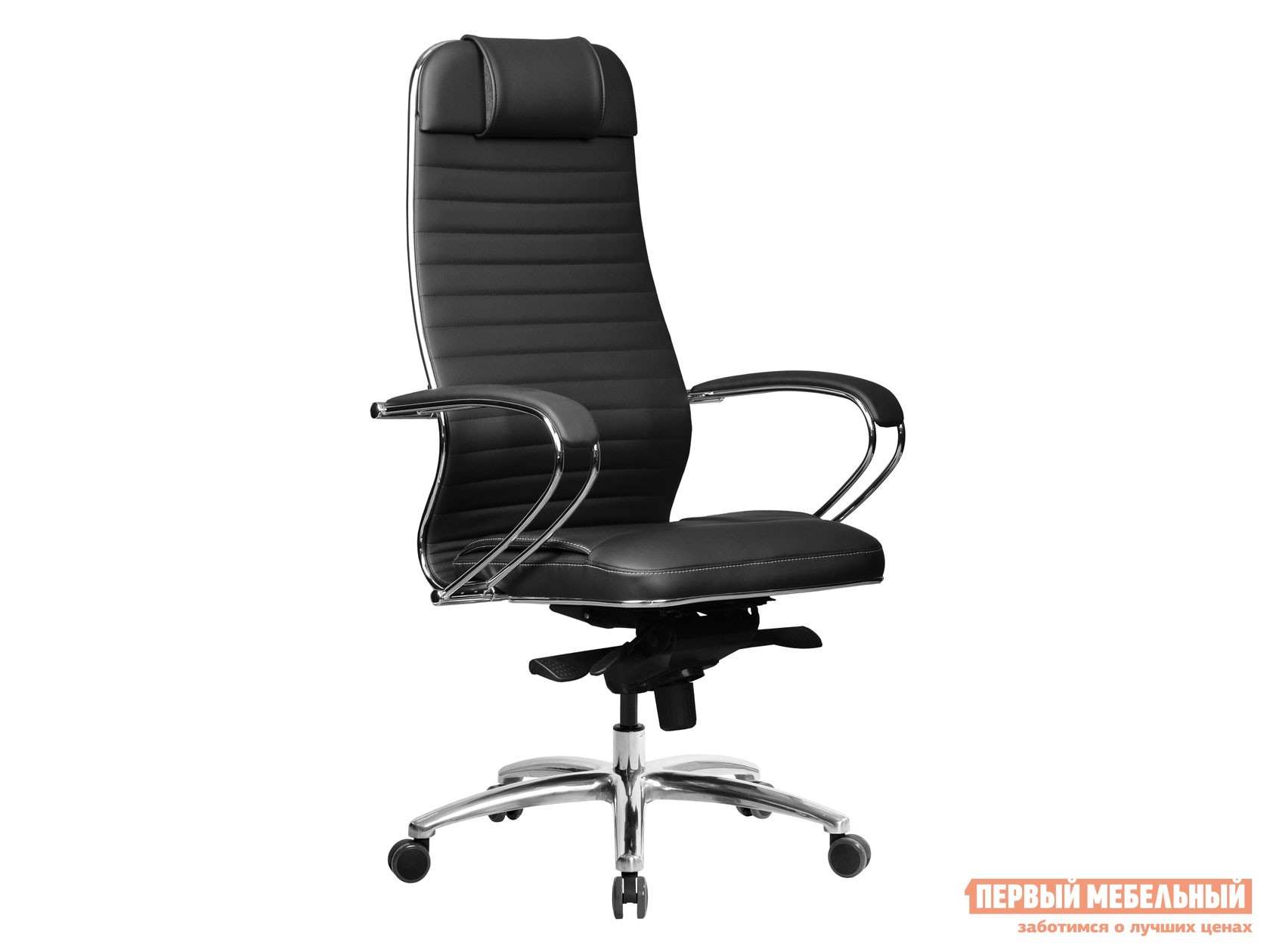 Кресло руководителя  Samurai KL-1.04 MPES Черный, экокожа