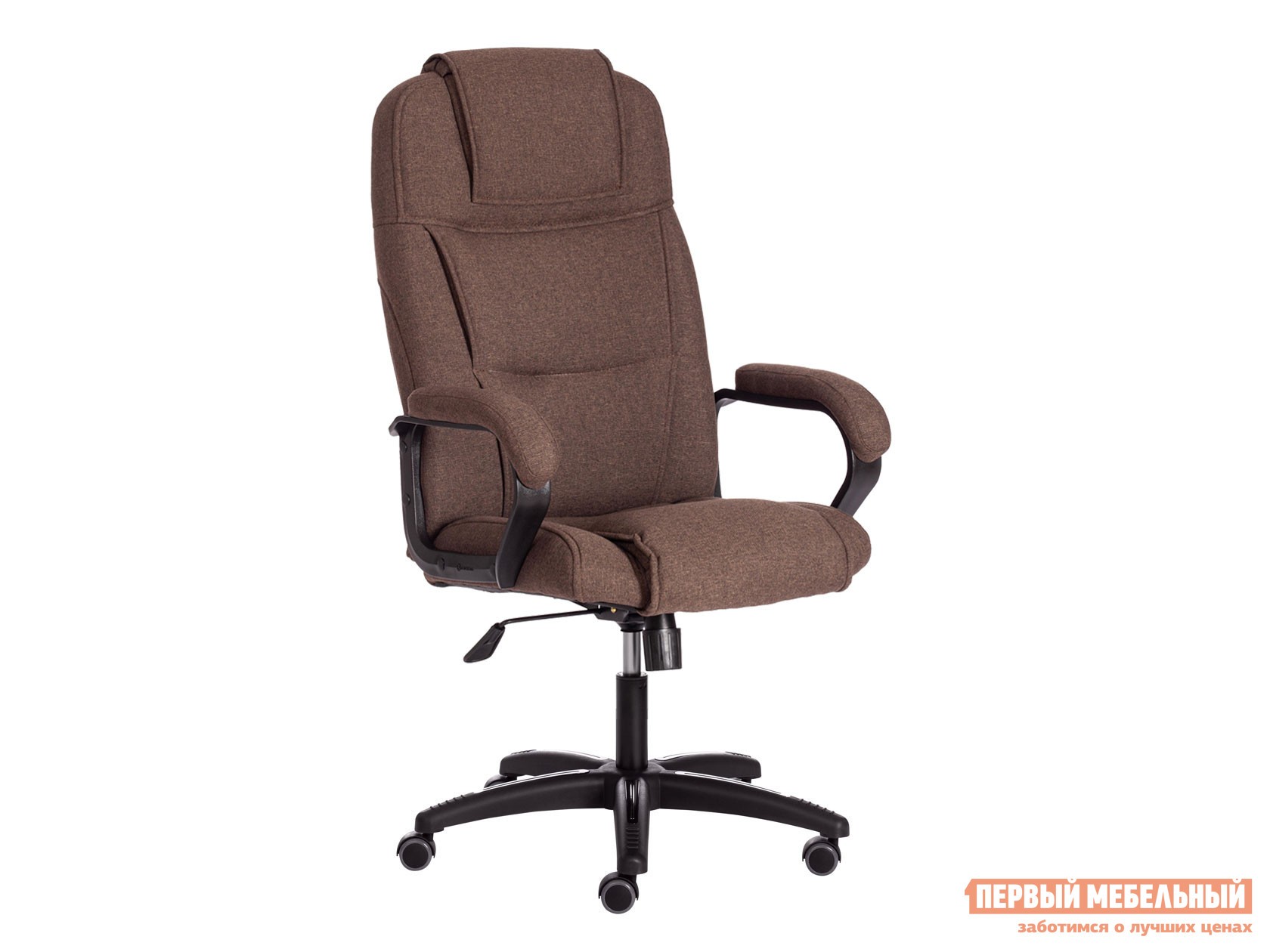 Кресло руководителя  BERGAMO (22) Коричневый, ткань