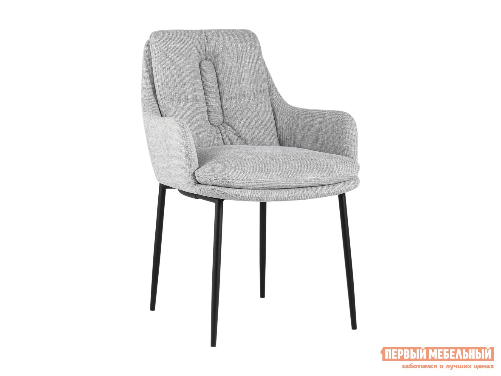 Стул  Саманта Светло-серый, рогожка