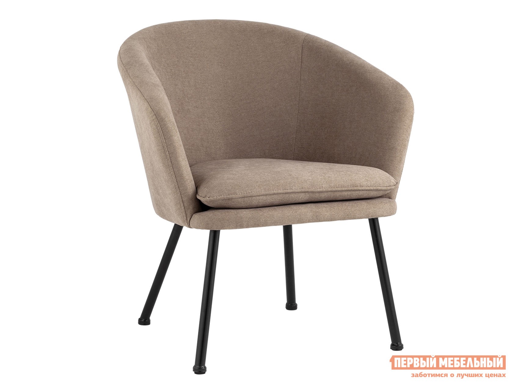 Стул  Декстер Бежевый, велюр