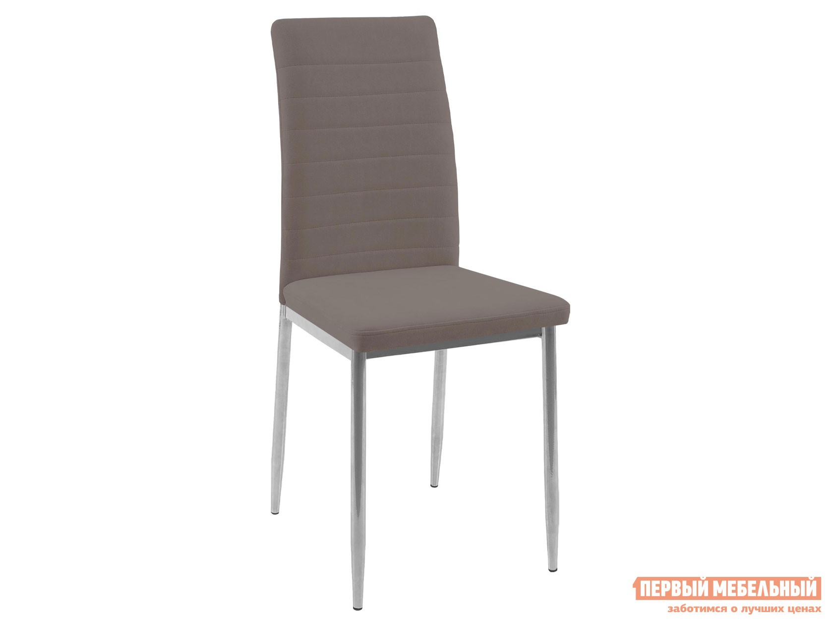 Стул  DikLine ТЕКС Латте, микровелюр / Хром