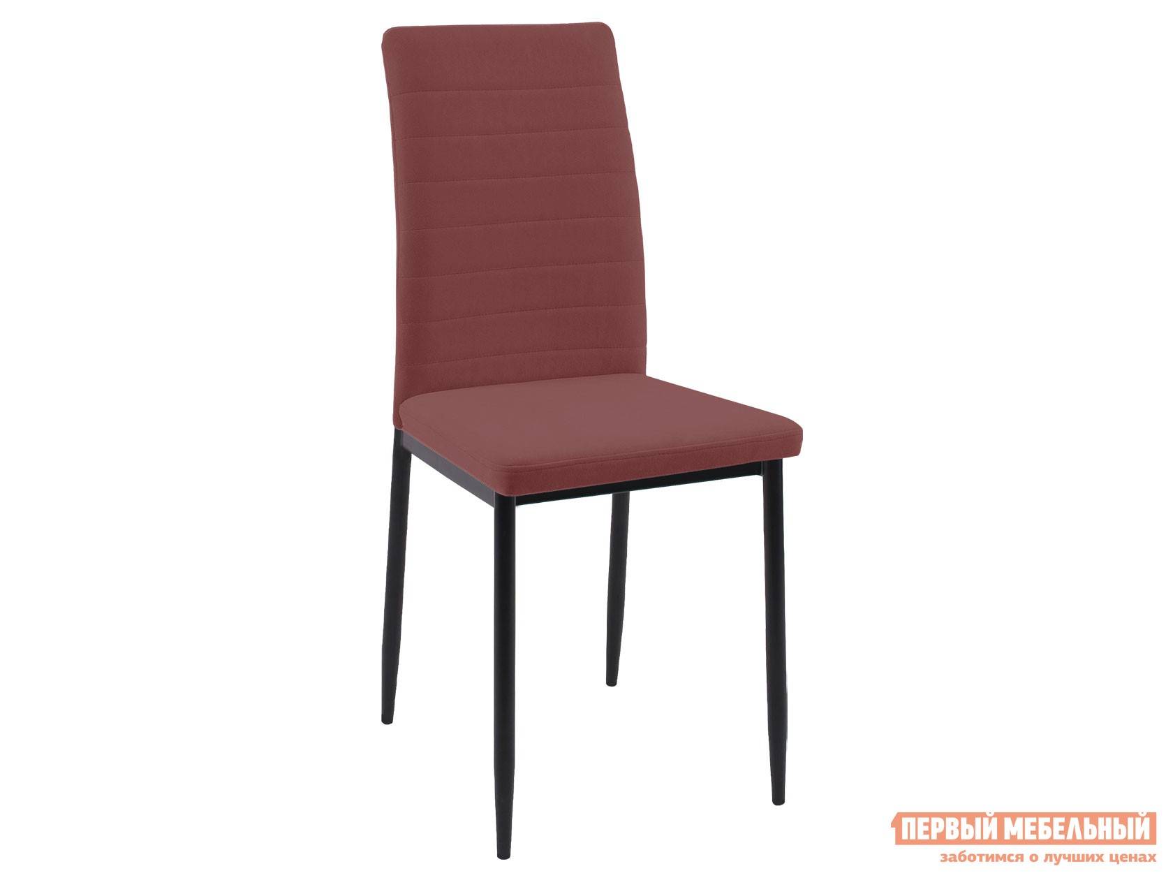 Стул  DikLine ТЕКС Розовый, микровелюр / Черный