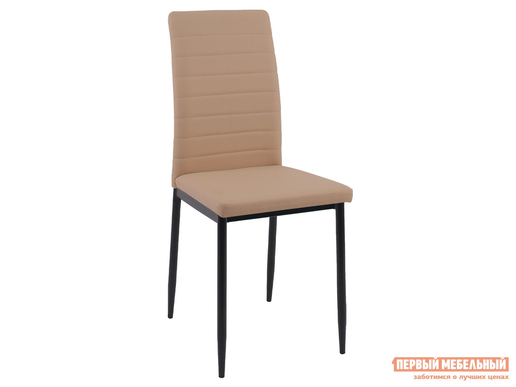 Стул  DikLine ТЕКС Капучино, экокожа / Черный