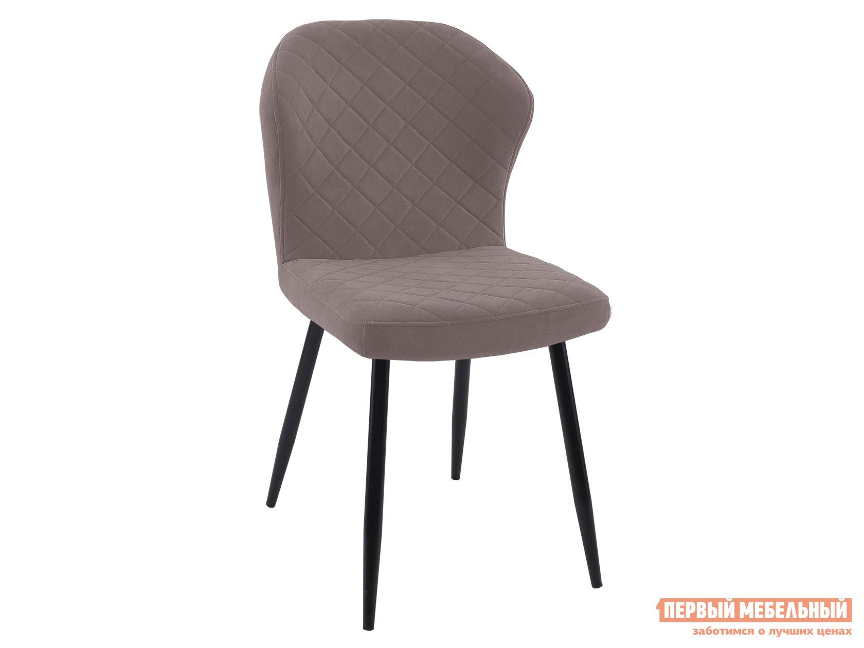 Стул  DikLine 239 Латте, микровелюр / Черный