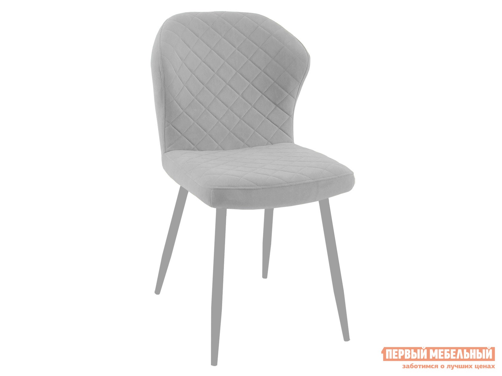 Стул  DikLine 239 Светло-серый, микровелюр