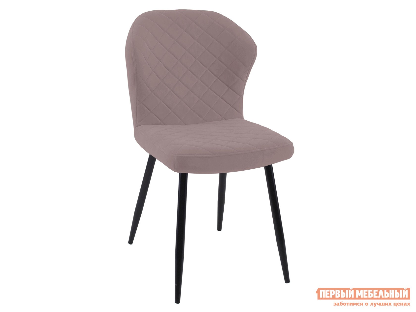 Стул  DikLine 239 Капучино, микровелюр / Черный