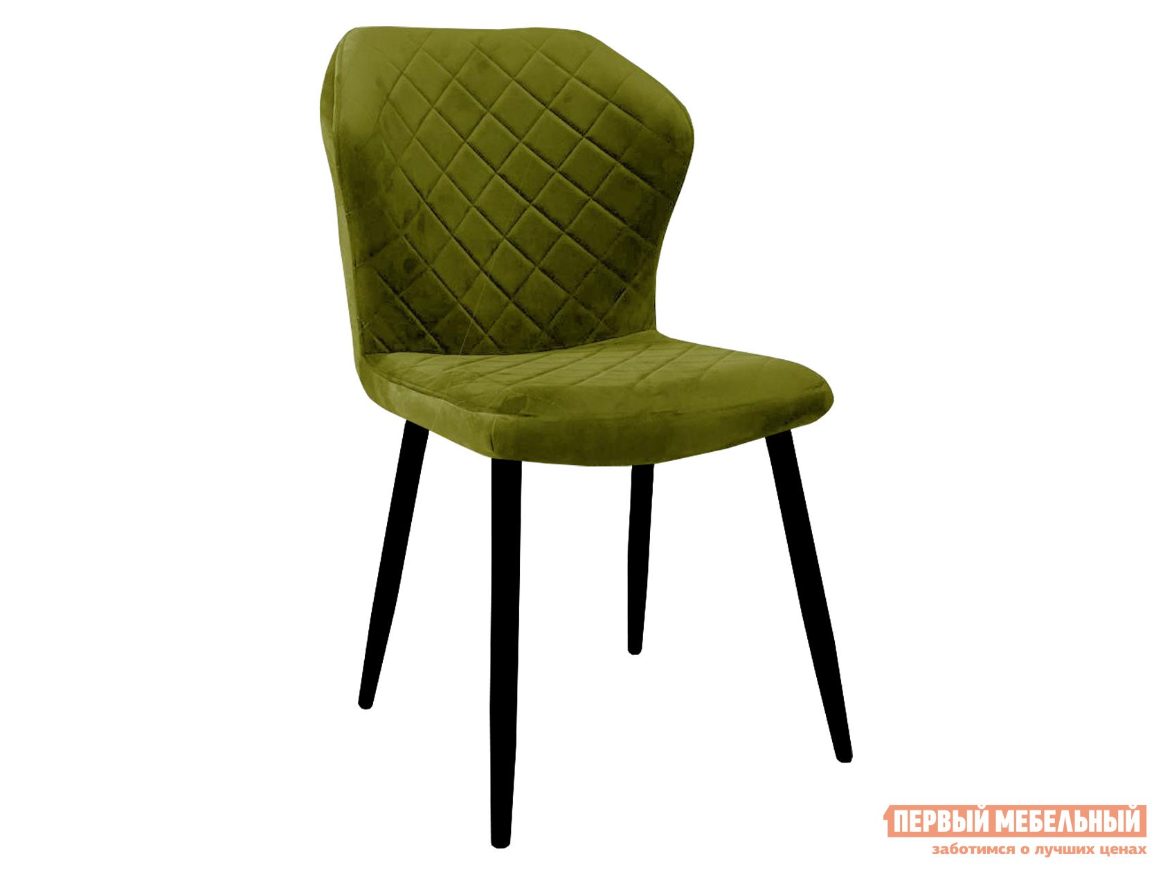 Стул  DikLine 239 Оливковый, микровелюр / Черный
