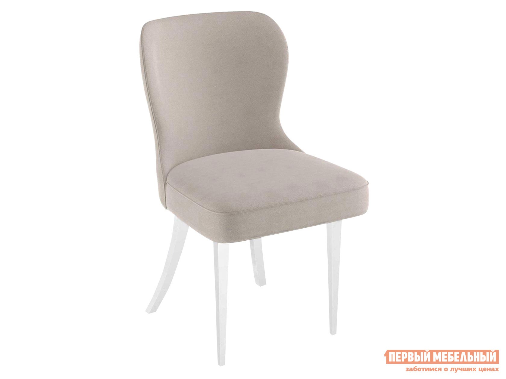 Стул  Кеннер 145 Бежевый, велюр, Белый, Серия «М»