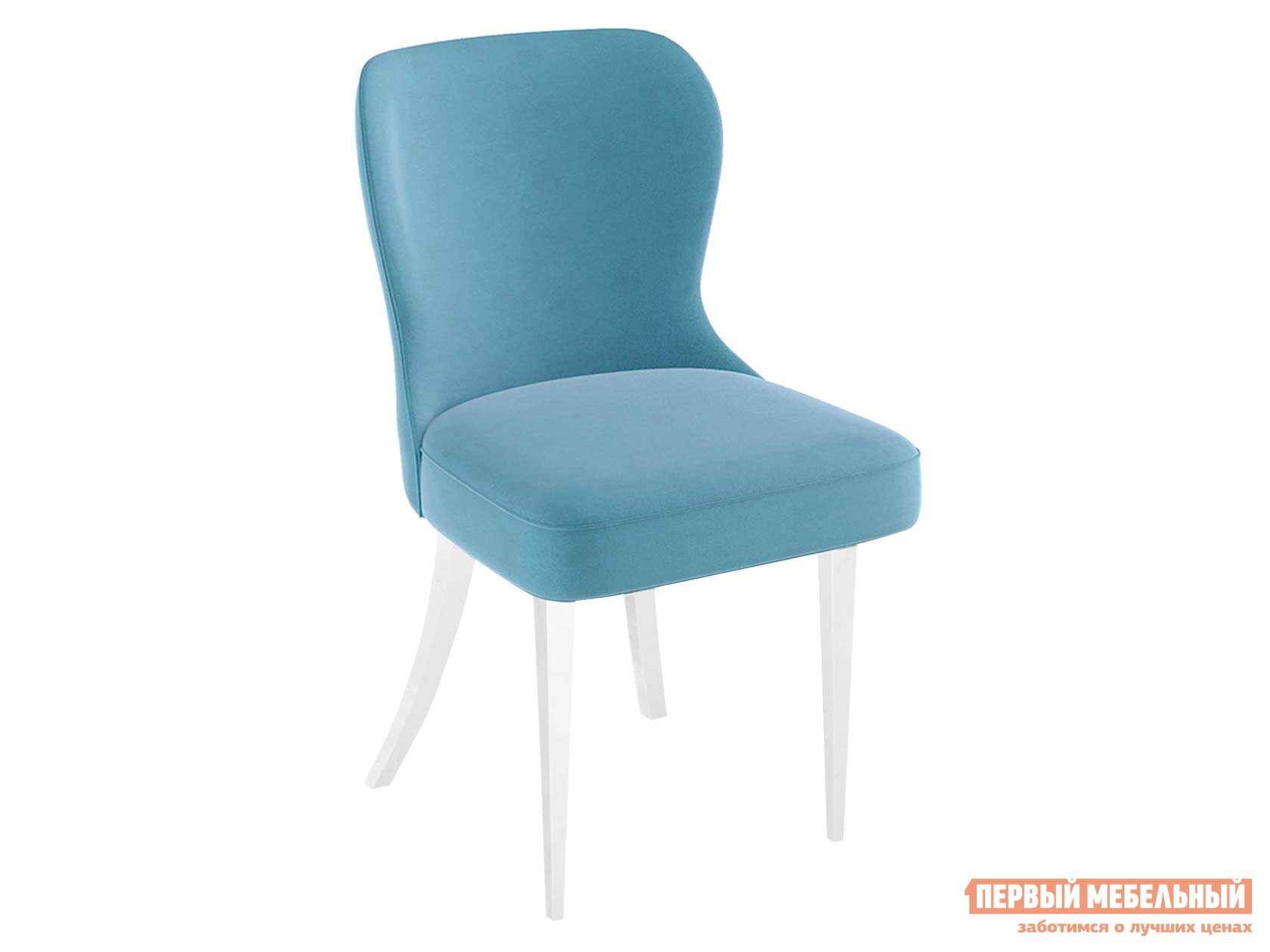 Стул  Кеннер 145 Бирюзовый, велюр, Белый, Серия «М»