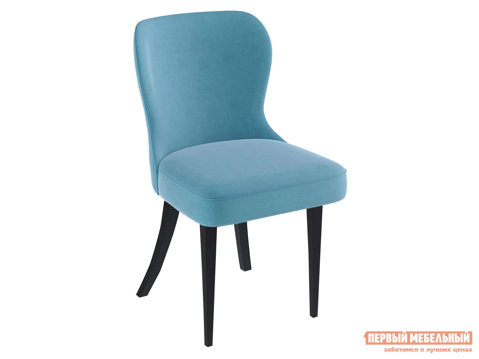 Стул  Кеннер 145 Бирюзовый, велюр, Черный, Серия «М»