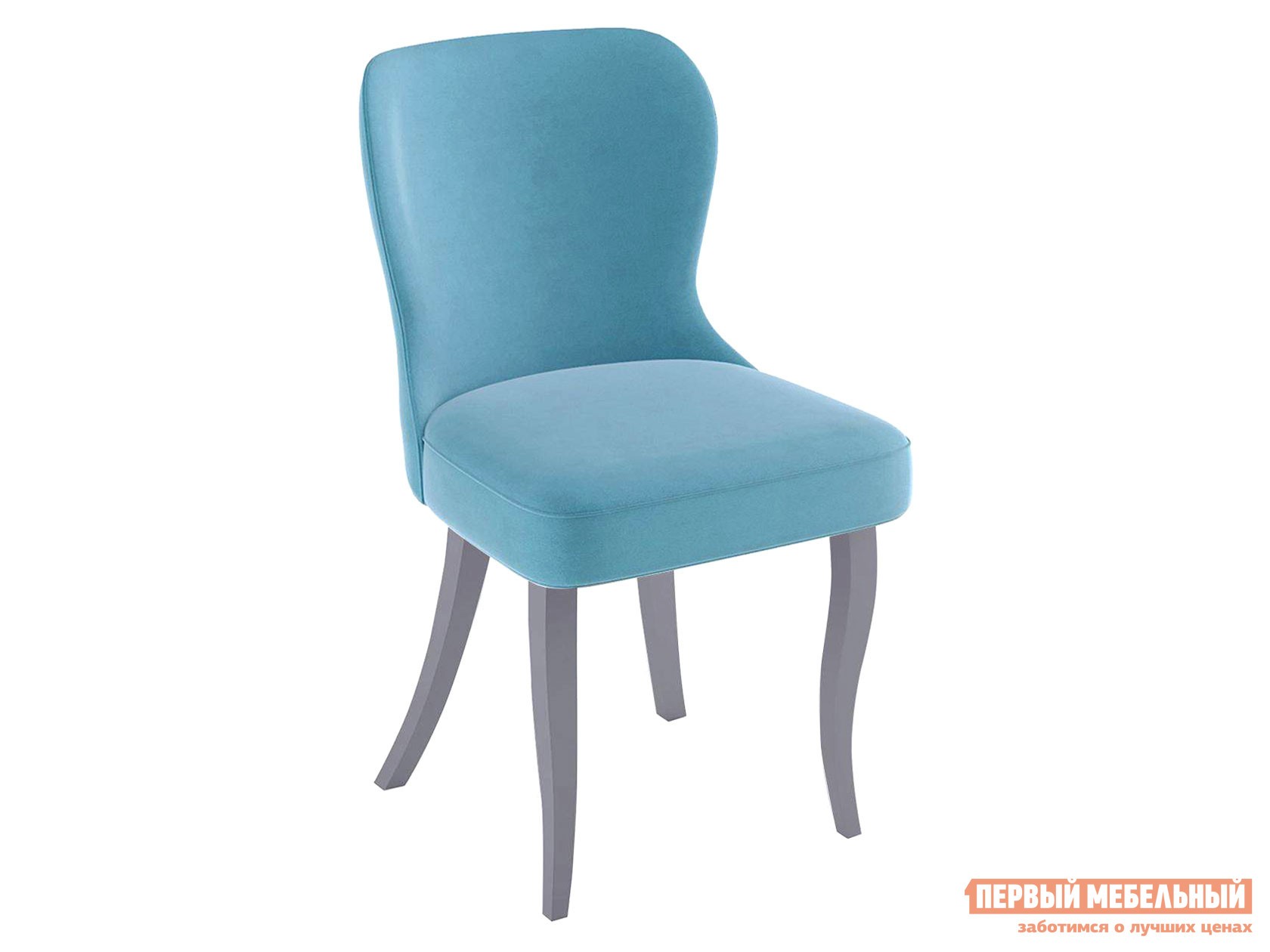 Стул  Кеннер 145 Бирюзовый, велюр, Серый, Серия «С»