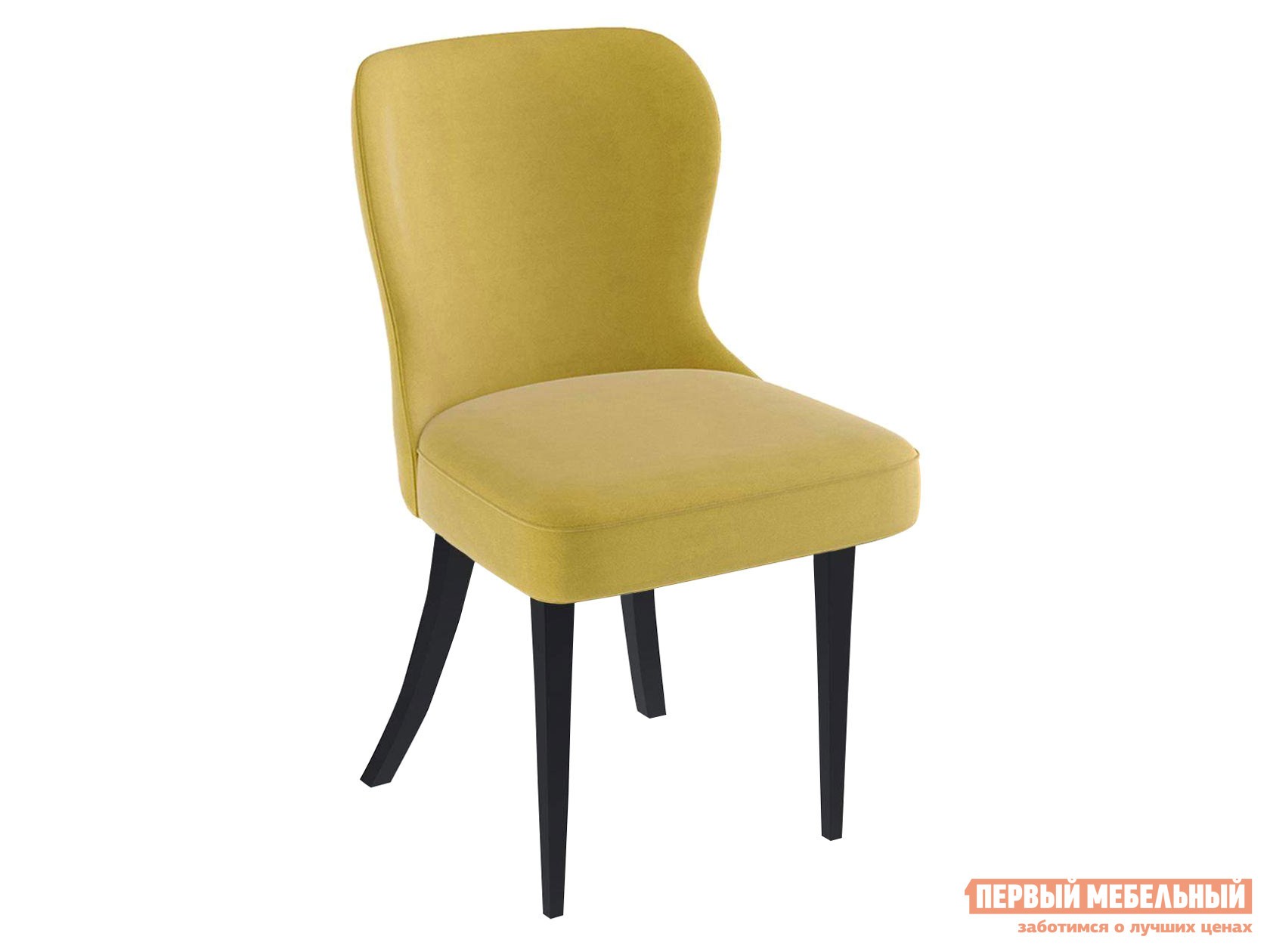 Стул  Кеннер 145 Желтый, велюр, Черный, Серия «М»