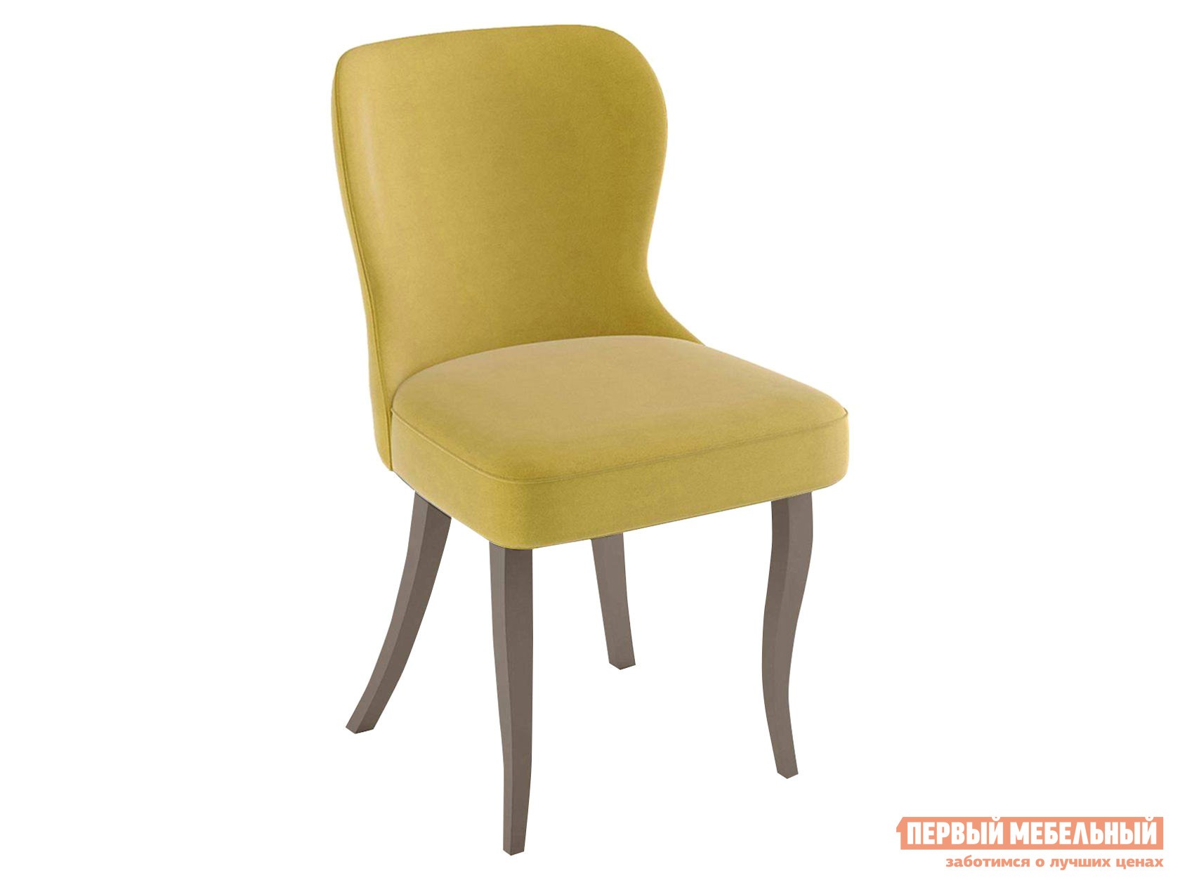 Стул  Кеннер 145 Желтый, велюр, Капучино, Серия «С»