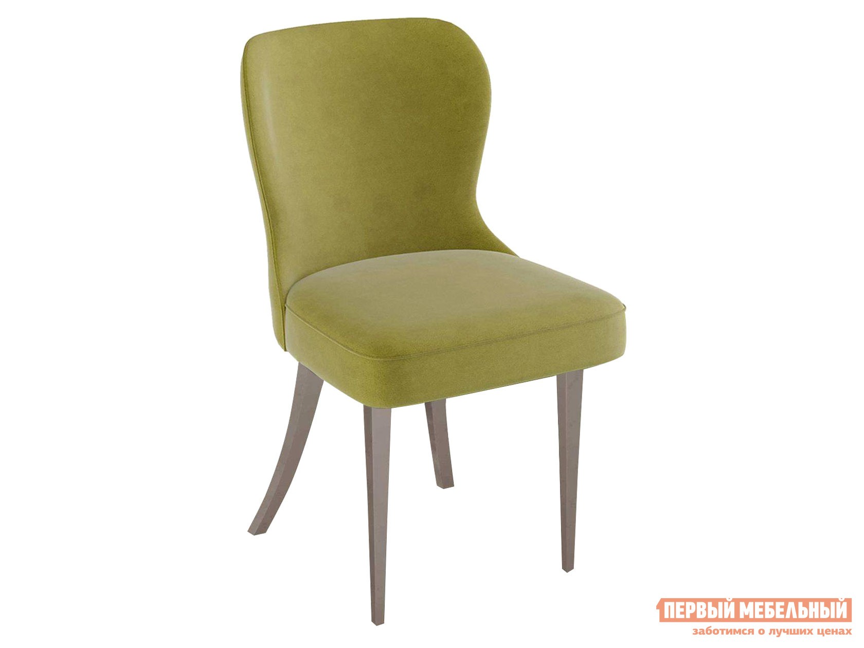 Стул  Кеннер 145 Оливковый, велюр, Капучино, Серия «М»
