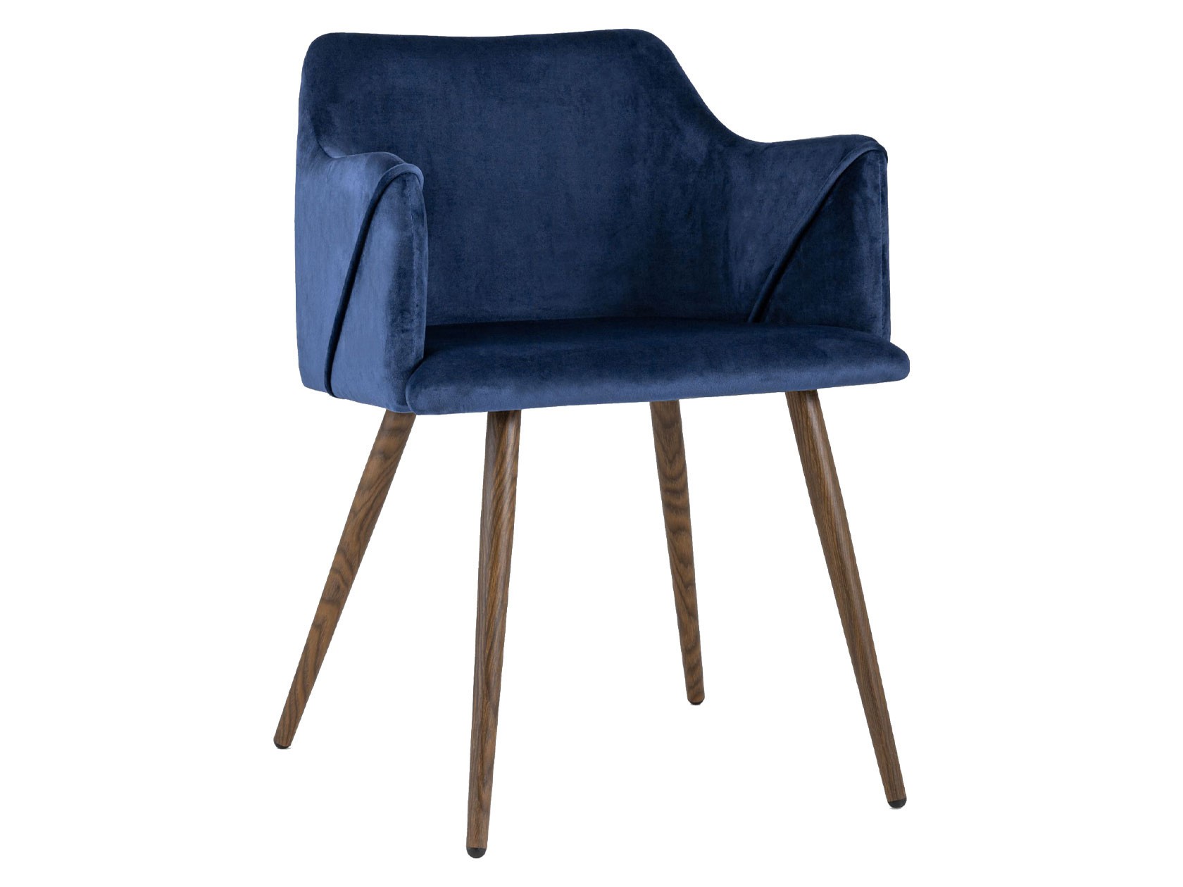 Стул  Монарх Королевский синий, велюр
