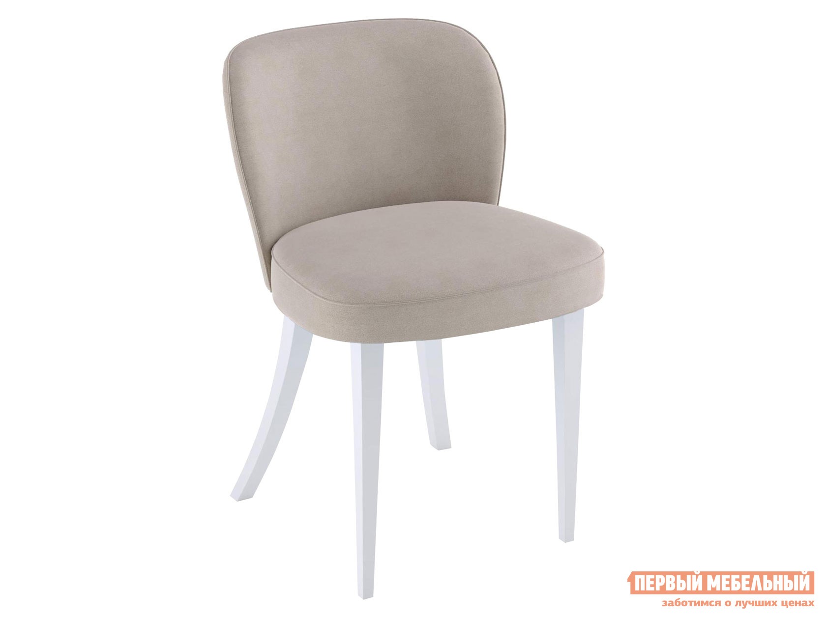 Стул  Кеннер 142 Бежевый, велюр, Белый, Серия «М»