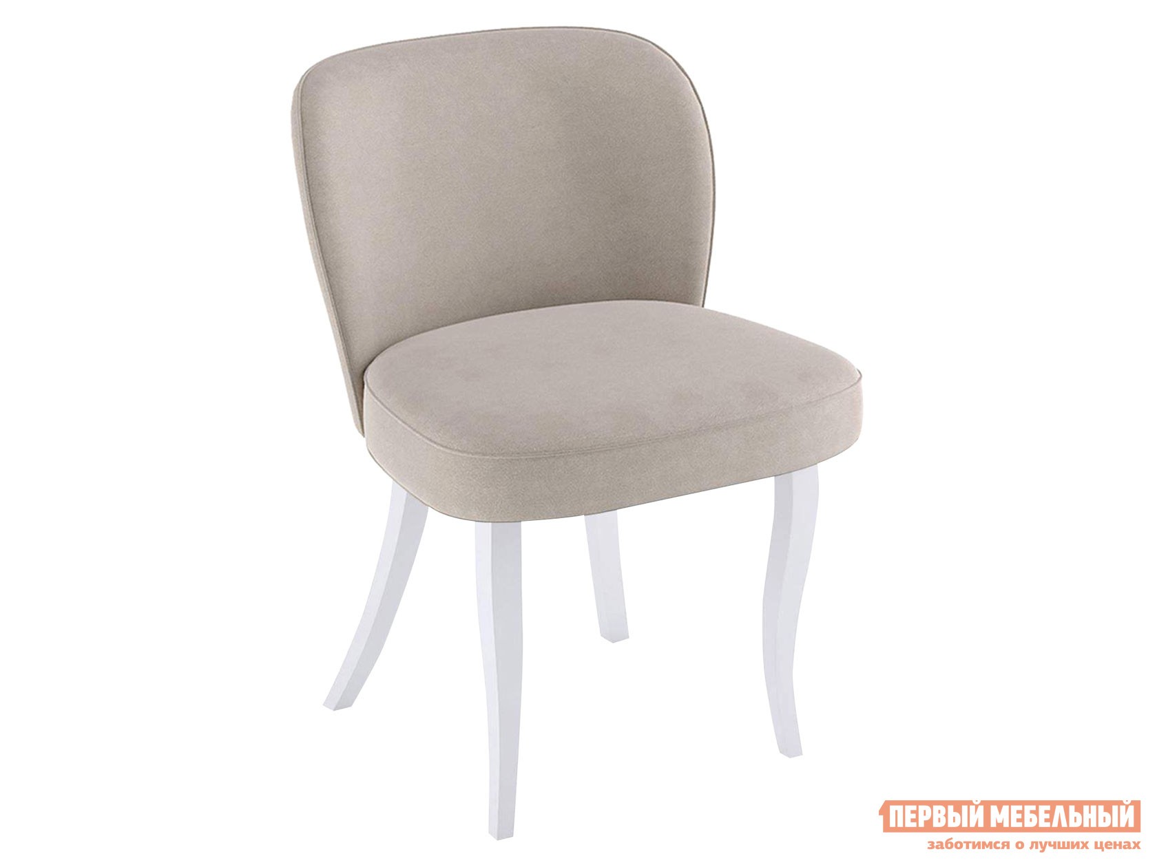 Стул  Кеннер 142 Бежевый, велюр, Белый, Серия «С»