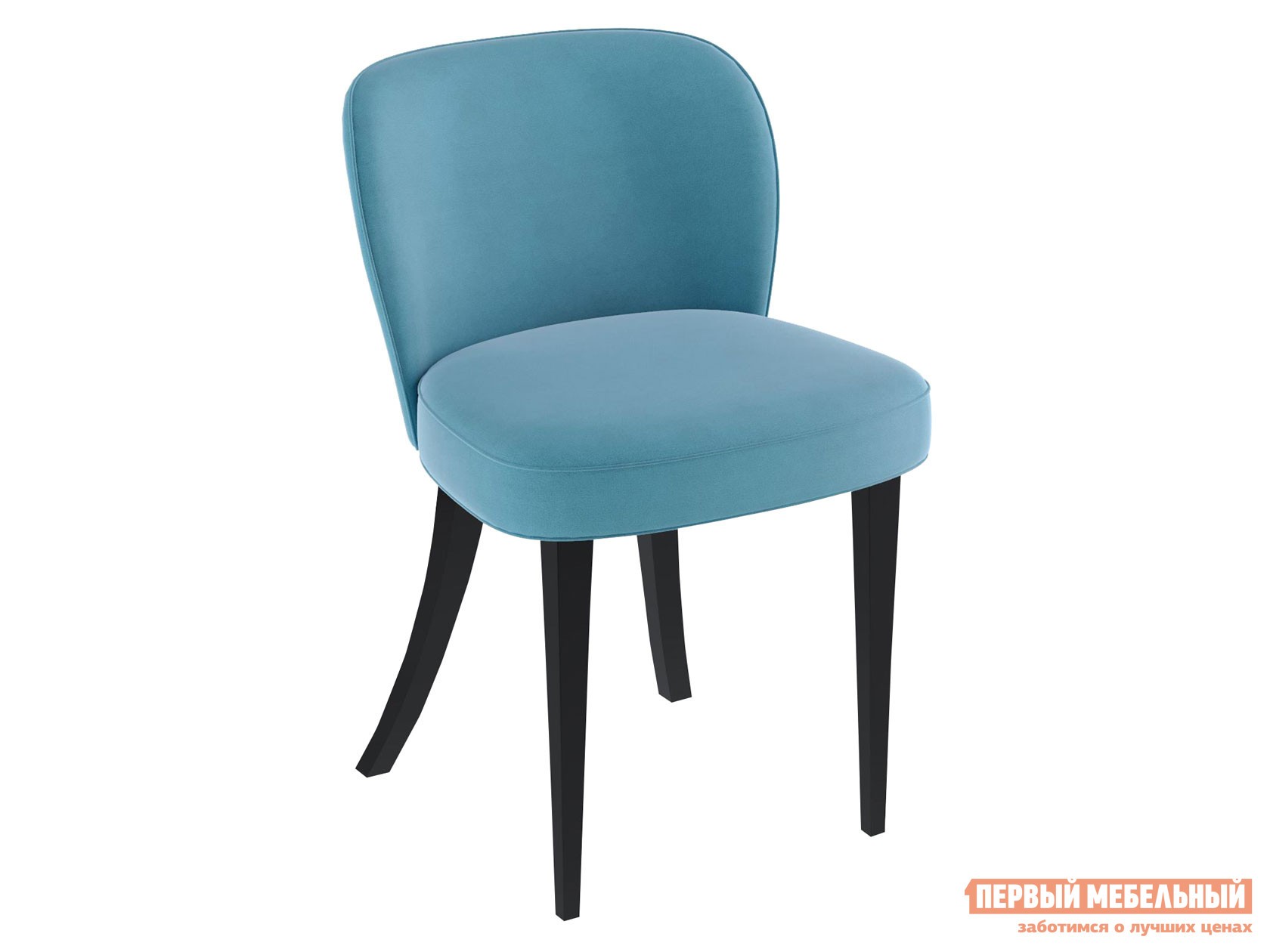 Стул  Кеннер 142 Бирюзовый, велюр, Черный, Серия «М»