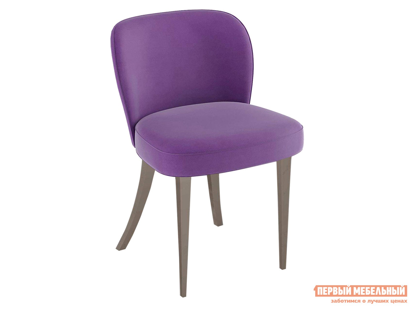 Стул  Кеннер 142 Фиолетовый, велюр, Капучино, Серия «М»